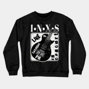 Inxs kick guitar Crewneck Sweatshirt